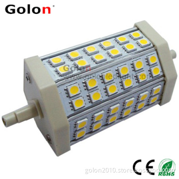 R7s LED Lamp Dimmable 8W 85-265VAC, 700lm, J118 LED Lamp, 36PCS SMD5050 3 Years Warranty
